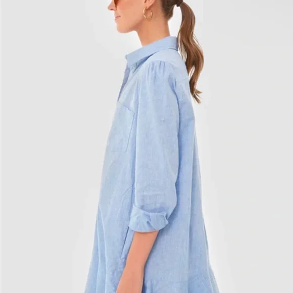 Tuckernuck Chambray Callahan Shirt Dress - Picture 5 of 14